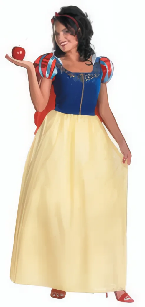 Disfraz de Blancanieves Largo